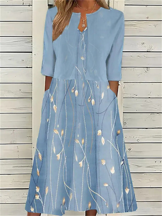 Ivy – Set Midi Floral Elegant