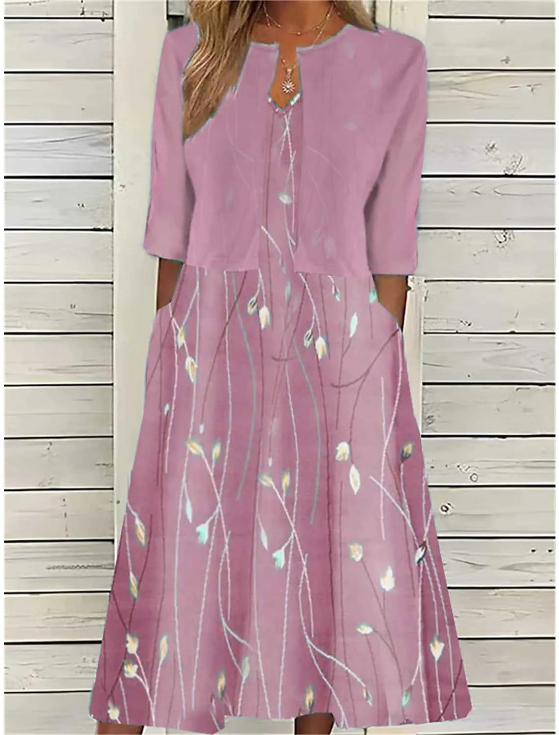Ivy – Set Midi Floral Elegant