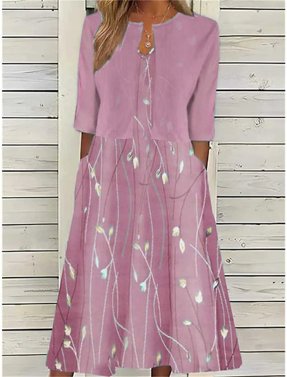 Ivy – Set Midi Floral Elegant