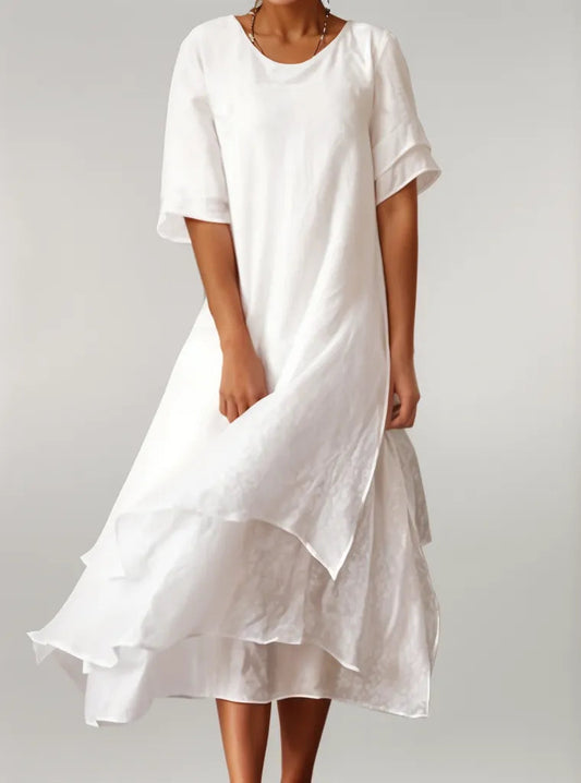 Celeste | Rochie Lungă Elegantă