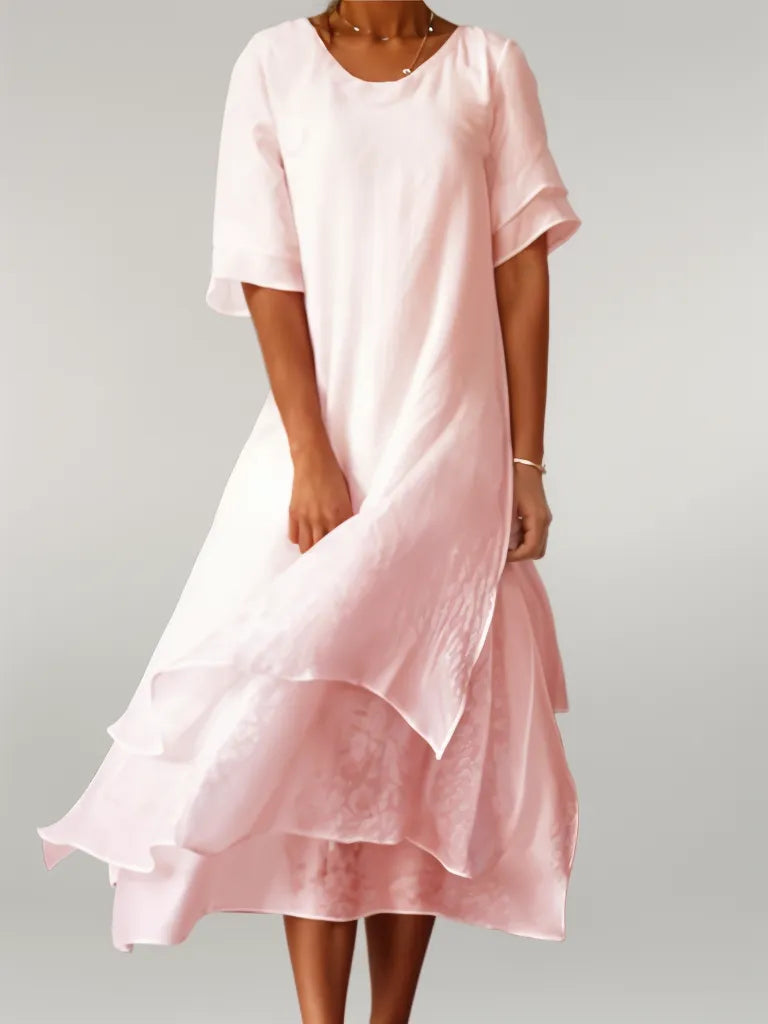 Celeste | Rochie Lungă Elegantă