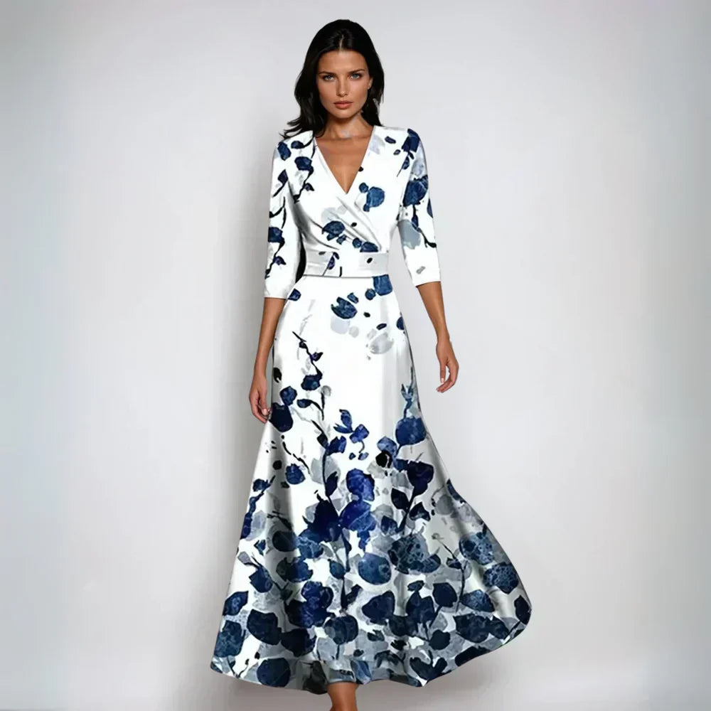 EMILIA - ROCHIE WRAP CHIC CU FLORI