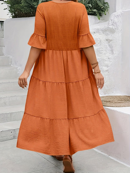 Serena - Rochie Fluidă Elegantă