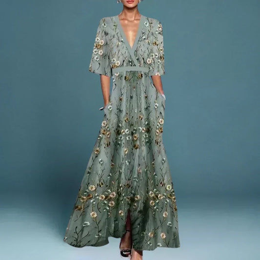 Jamie - Rochie Maxi Elegantă
