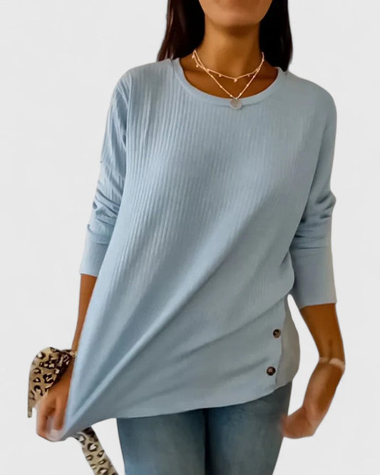 RILEY – TOP RELAXAT CU BUTON PE LATERAL
