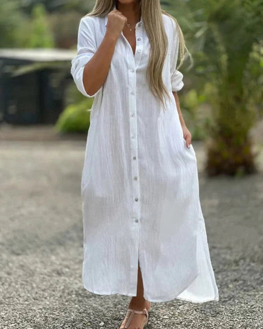 Irie – Rochie confortabilă din bumbac italian