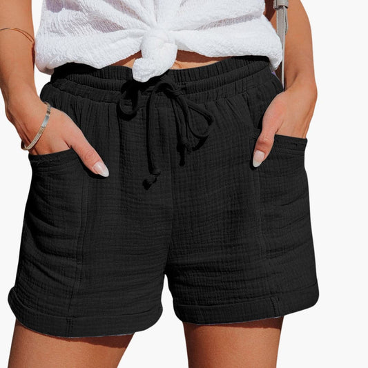 Emma | Pantaloni scurți eleganți cu șnur