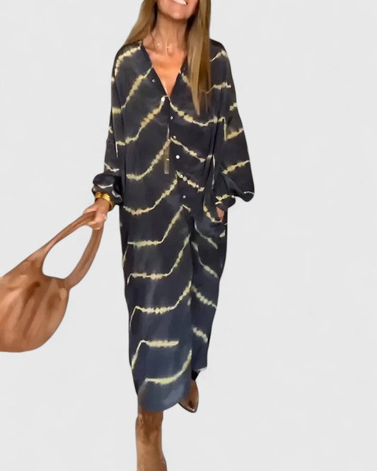 PAISLEY – ROCHIE CAMASĂ DRAPE CU TIE-DYE