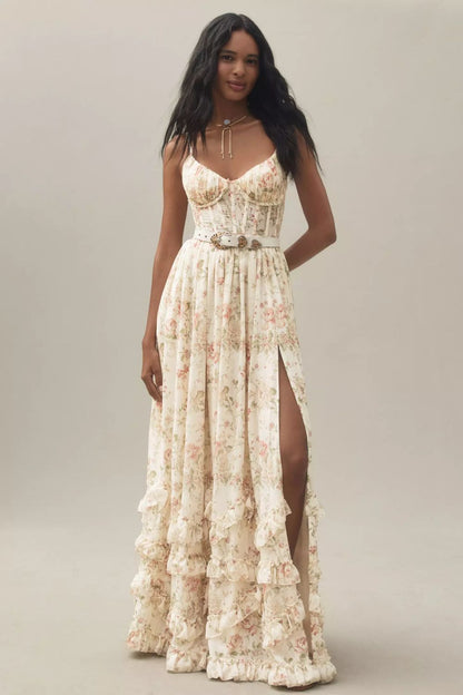 Alira | Rochie Elegantă Florală de Vară