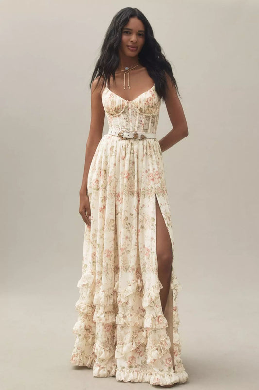 Alira | Rochie Elegantă Florală de Vară
