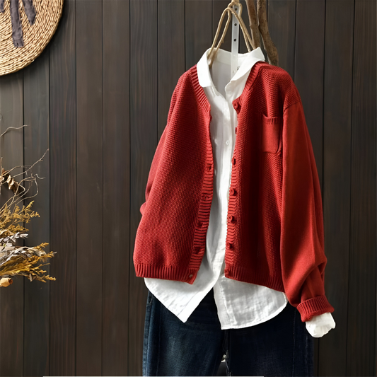 Mila - Cardigan Casual Tricotat