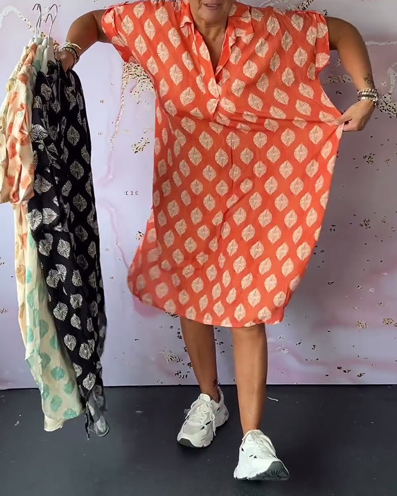 Paisley – Rochie Elegantă cu Decolteu în V