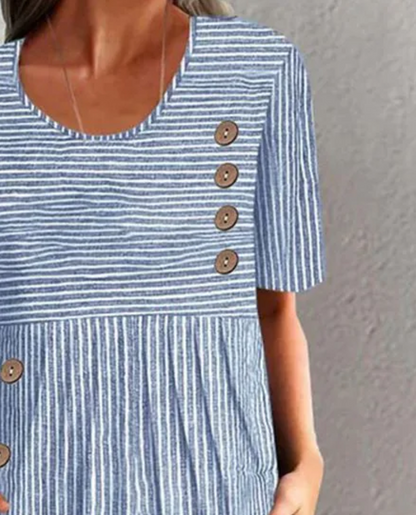 CALLIE – ROCHIE MIDI DIN BUMBAC CU DUNGHI CLASICE
