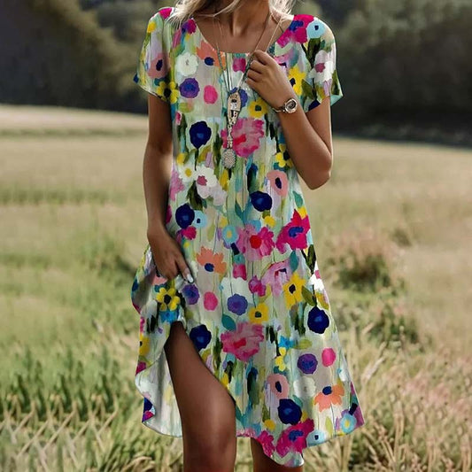 Delilah - Rochie cu imprimeu floral