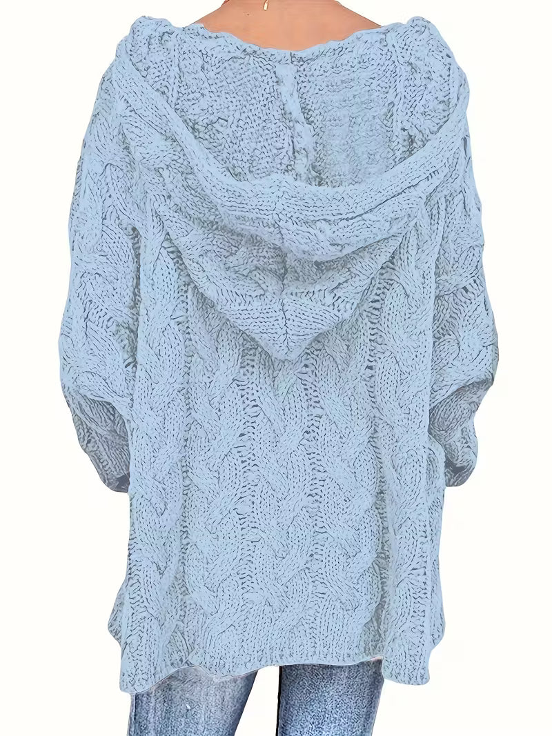 Mihaela | Pulover Informal Cu Mâneci Lungi Din Tricot