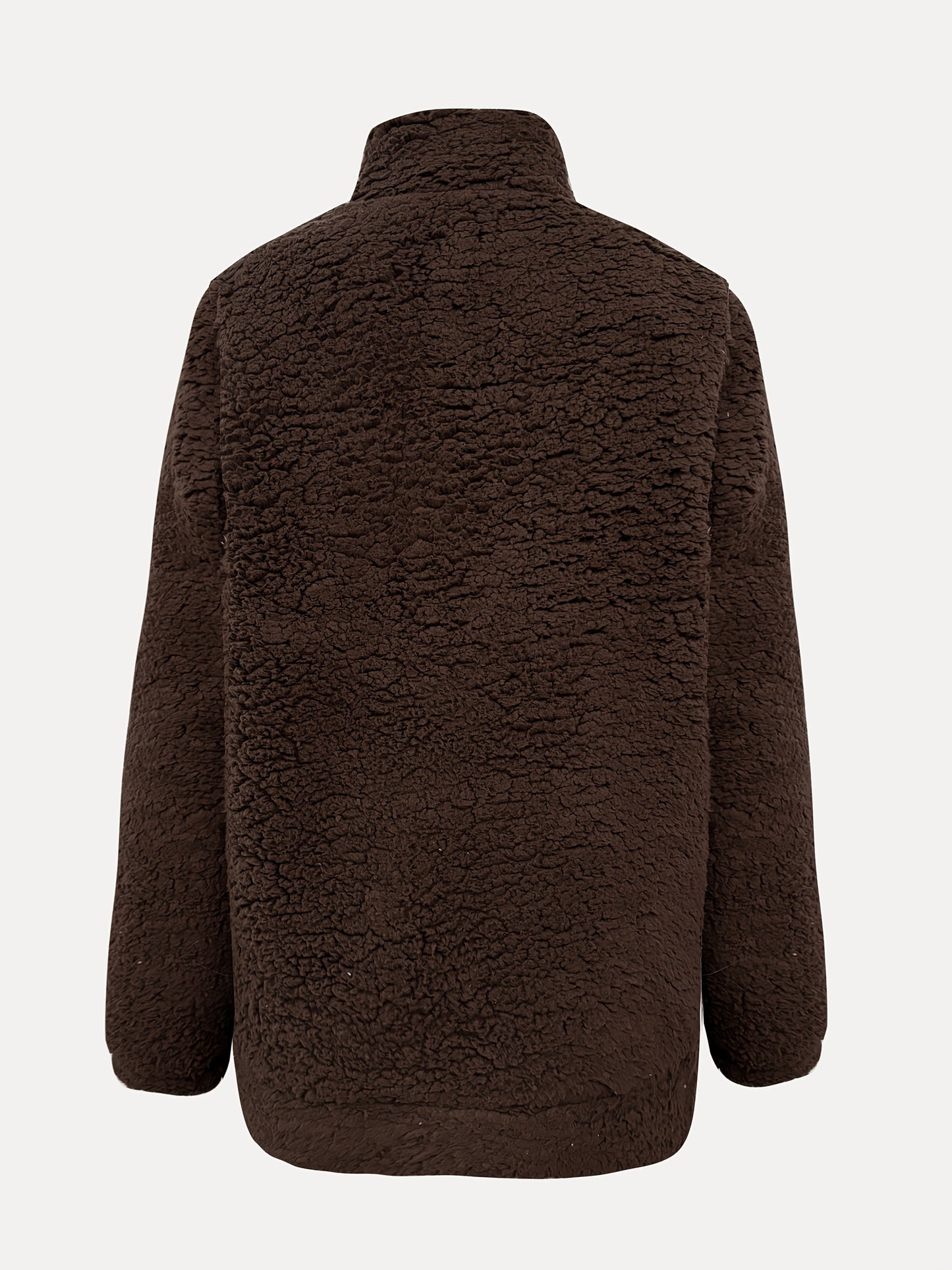 NOREEN | Pulover Teddy cu Fermuar