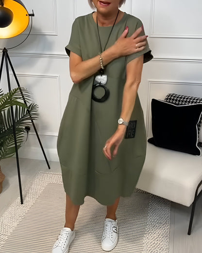 Bessie – Rochie Midi Confortabilă