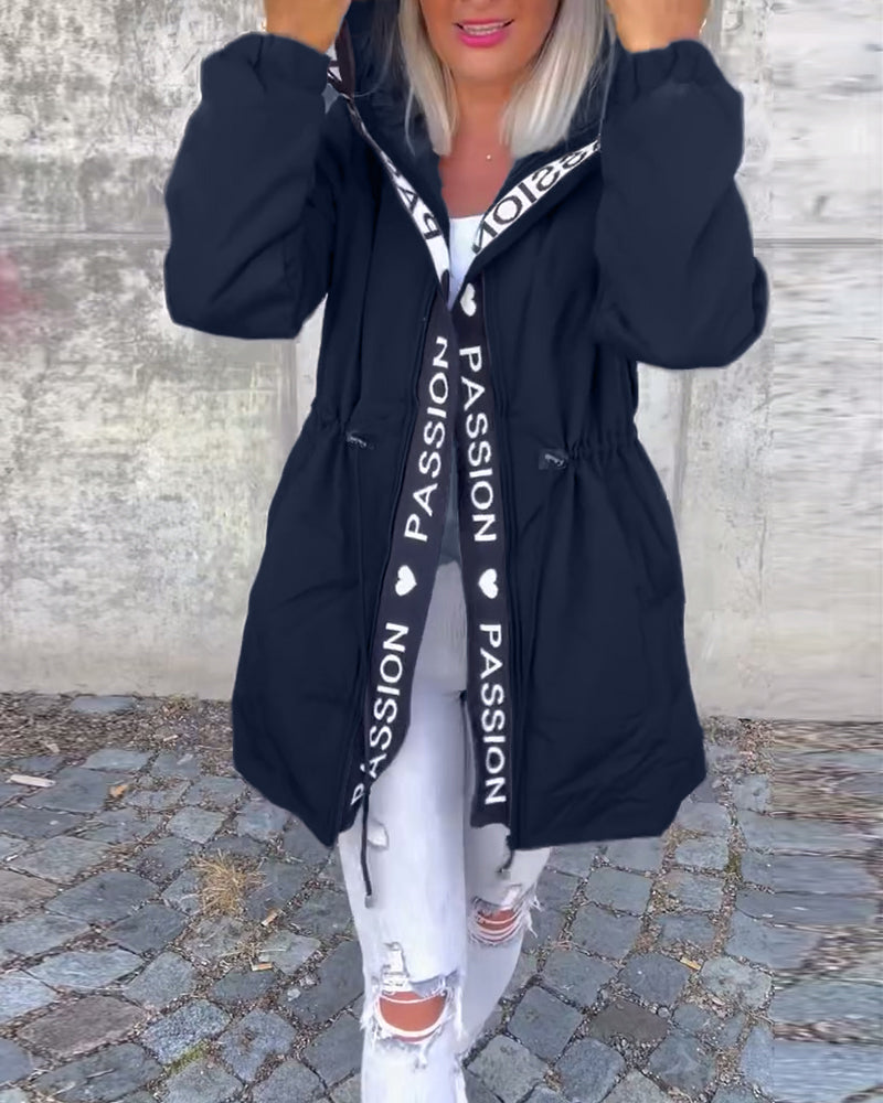 Gianna - Jachetă Casual cu Fermuar