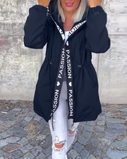 Gianna - Jachetă Casual cu Fermuar