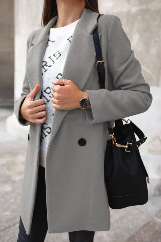 Teresa™ Palton Elegant cu Rever