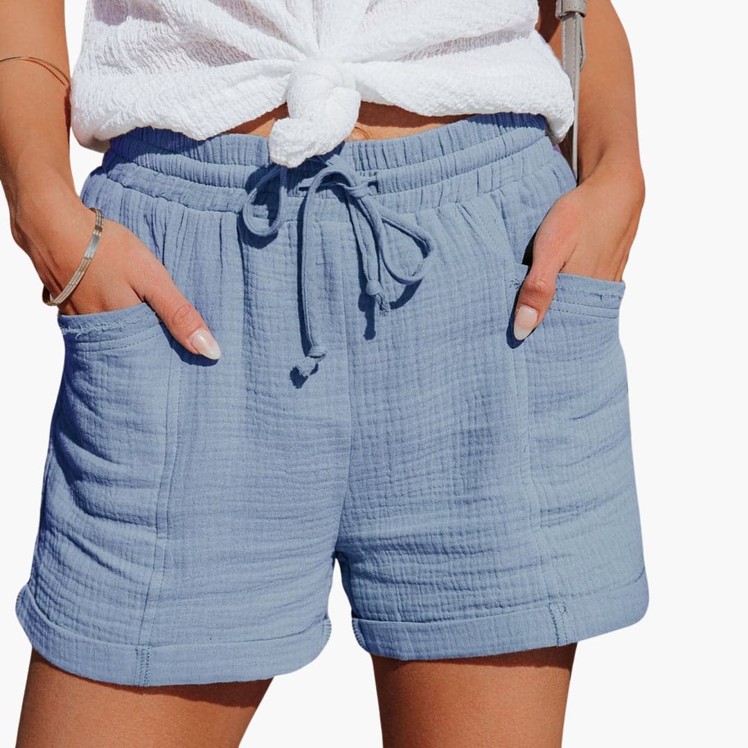Emma | Pantaloni scurți eleganți cu șnur