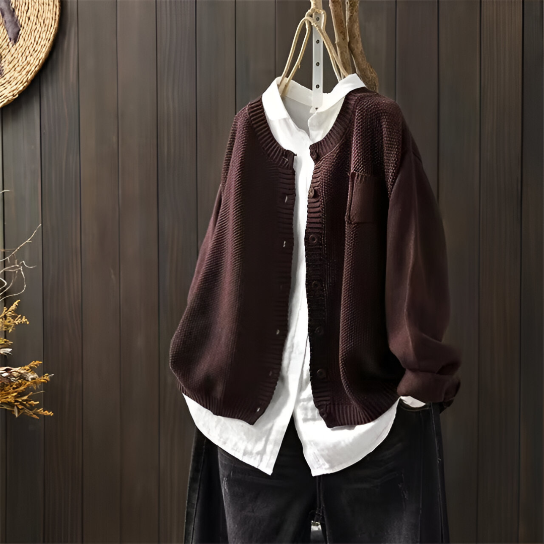 Mila - Cardigan Casual Tricotat