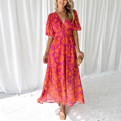 Syrene | Rochie Maxi de Primăvară