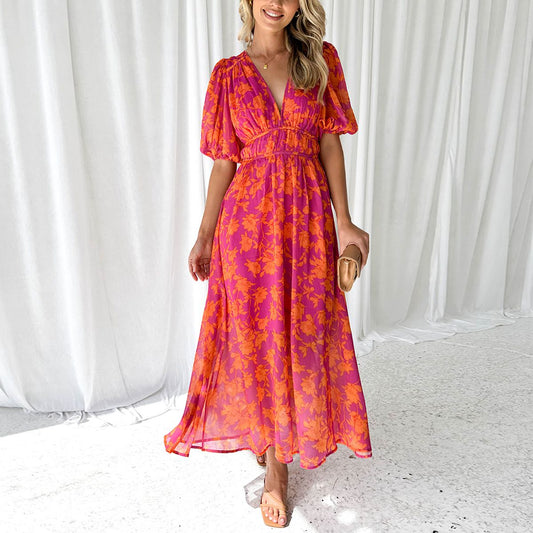 Syrene | Rochie Maxi de Primăvară