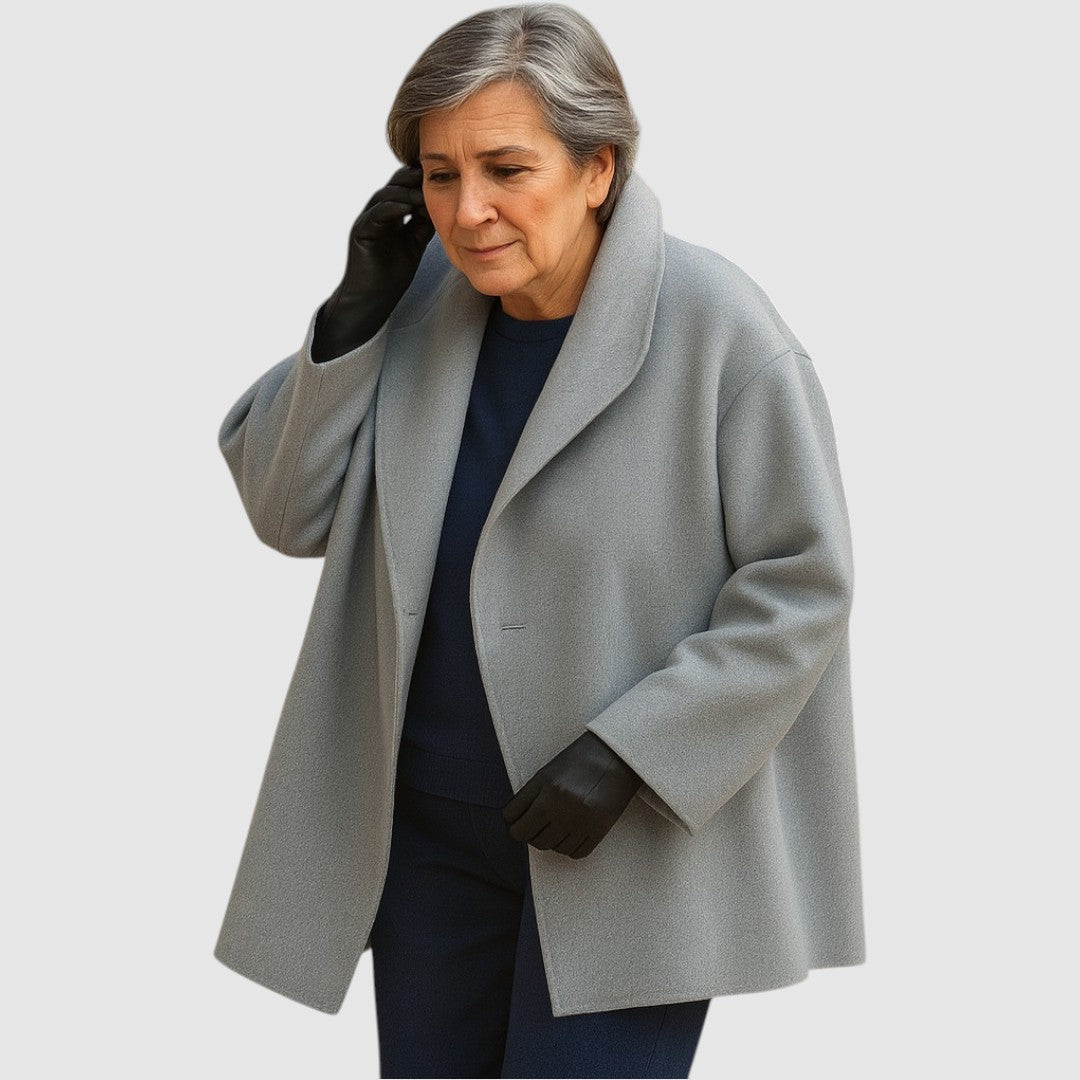 Juliani | Palton De Lux Cu Țesătură Moale