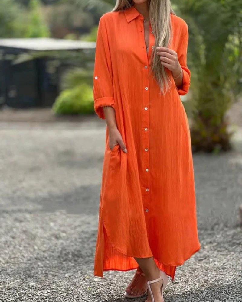 Irie – Rochie confortabilă din bumbac italian