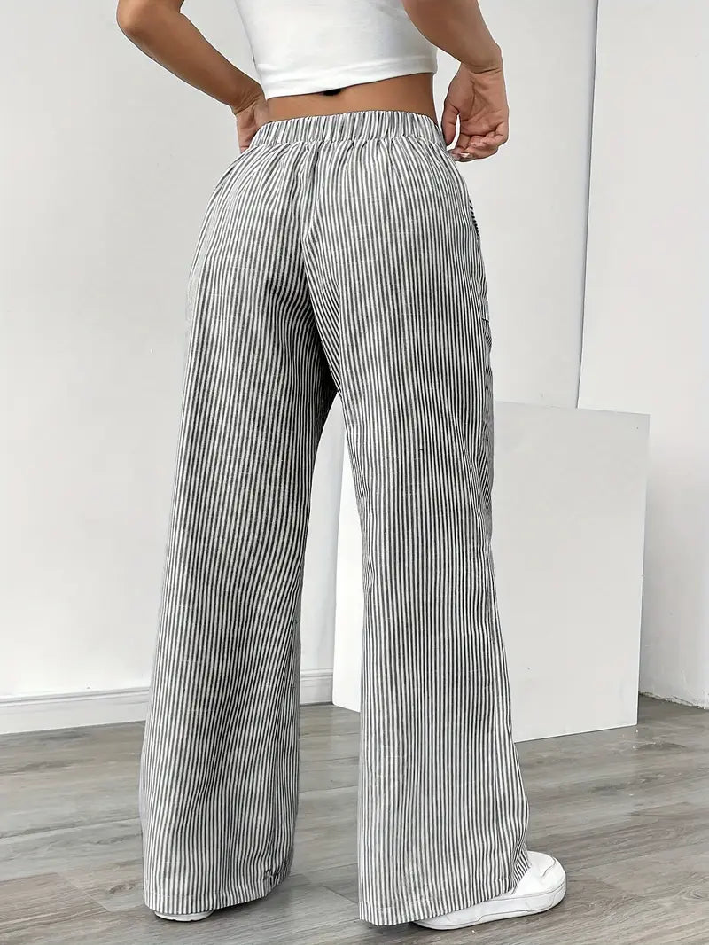 Alina | Pantaloni Casual Eleganți cu Șnur