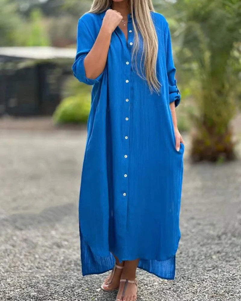 Irie – Rochie confortabilă din bumbac italian