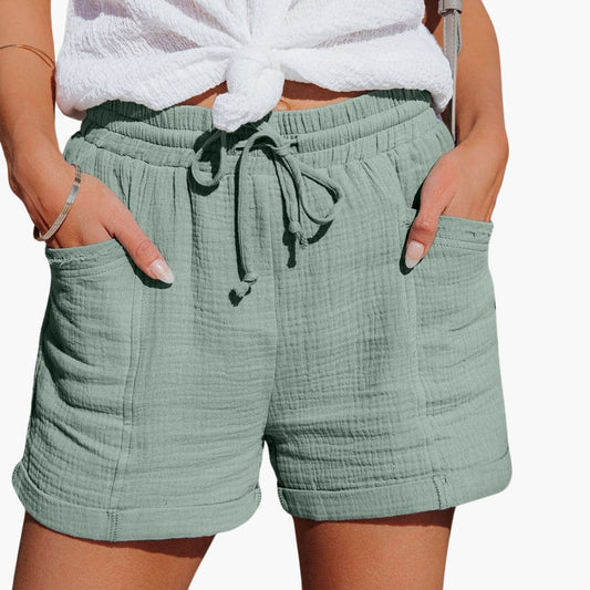 Emma | Pantaloni scurți eleganți cu șnur