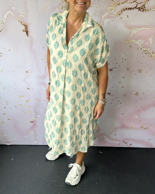 Paisley – Rochie Elegantă cu Decolteu în V