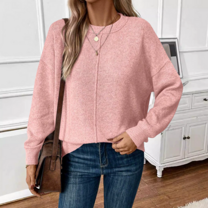 CHRISTY | Pulover Casual din Tricot Moale