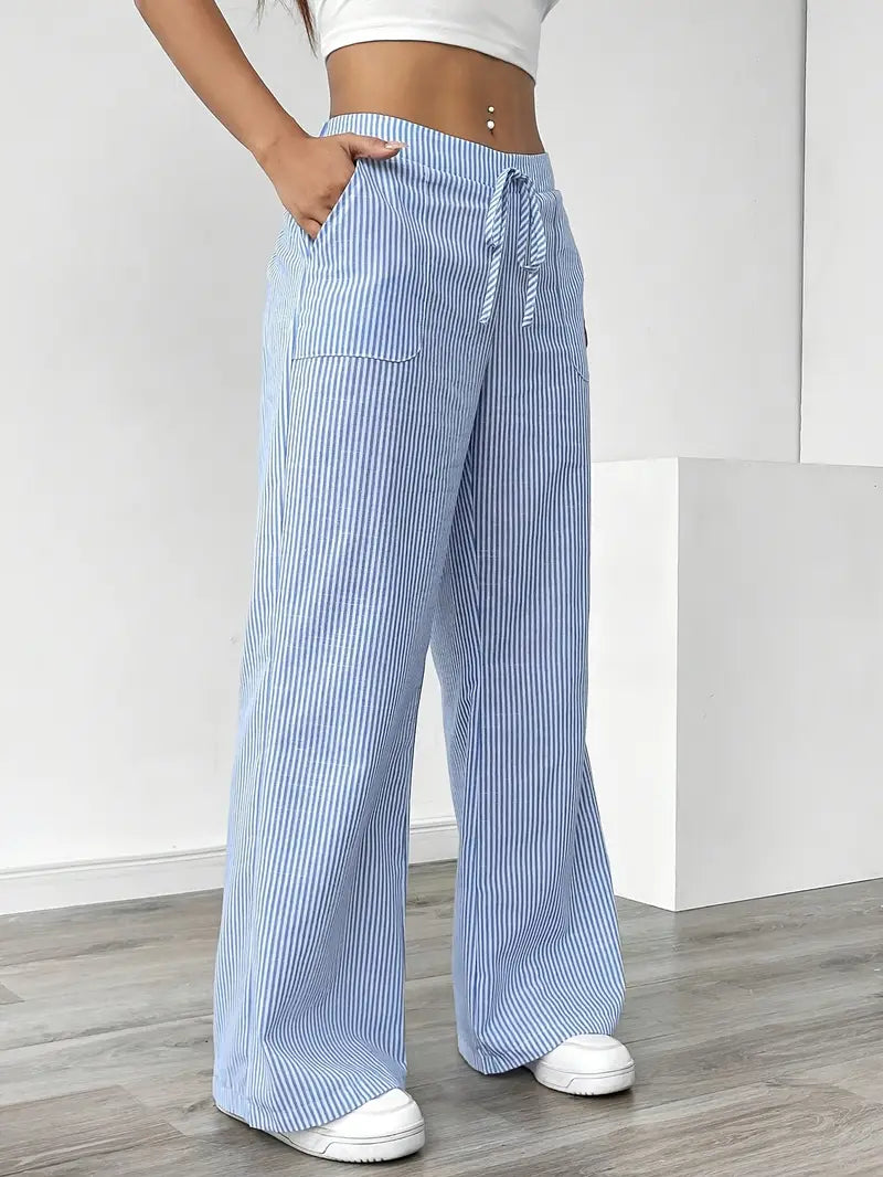 Alina | Pantaloni Casual Eleganți cu Șnur
