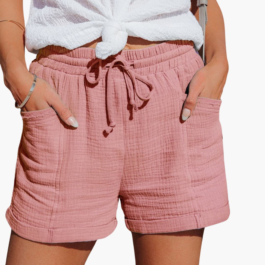 Emma | Pantaloni scurți eleganți cu șnur