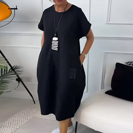 Bessie – Rochie Midi Confortabilă