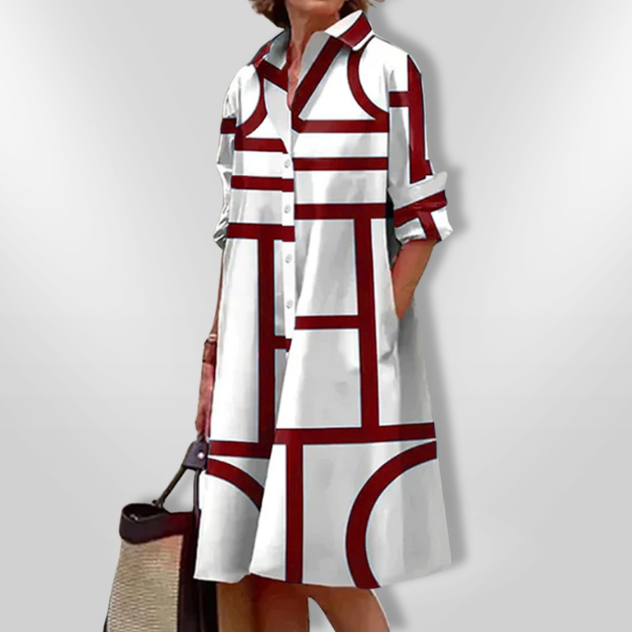 CLAIRE – ROCHIE CAMASĂ METRO CHIC