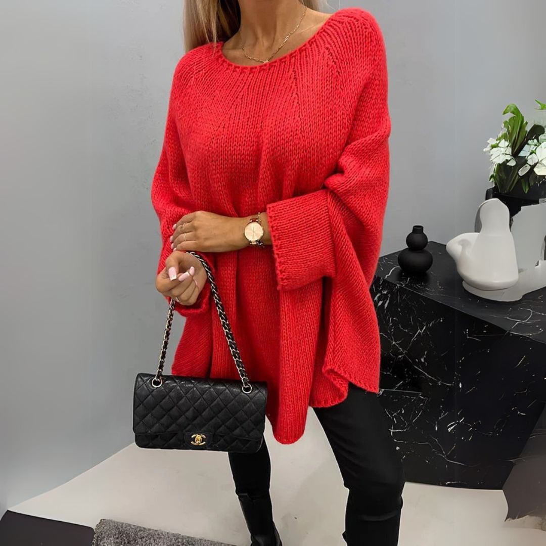 ISABELLE | Pulover Elegant Întors