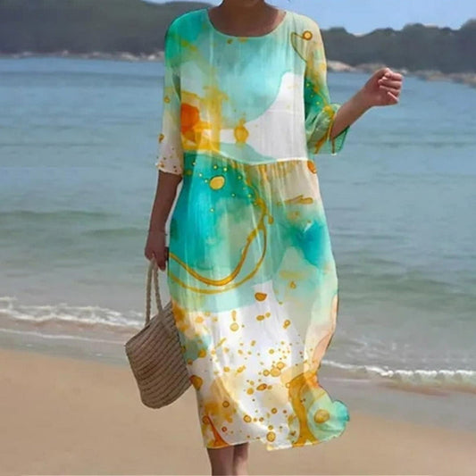 Lucy - Rochie Florală Elegantă