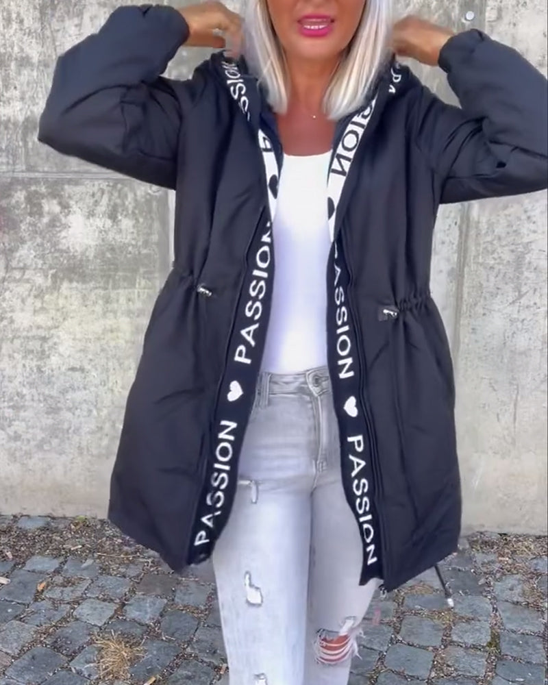 Gianna - Jachetă Casual cu Fermuar