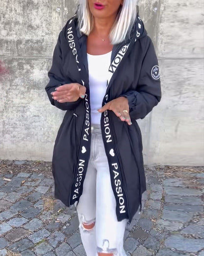 Gianna - Jachetă Casual cu Fermuar