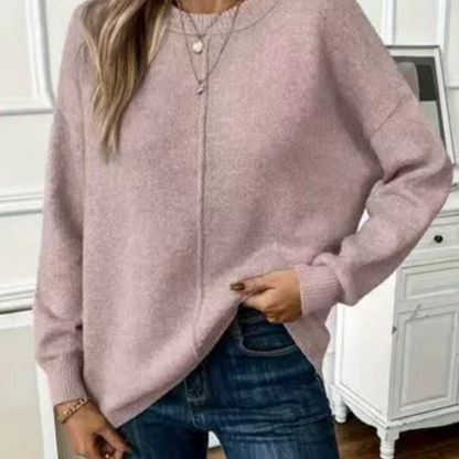 CHRISTY | Pulover Casual din Tricot Moale