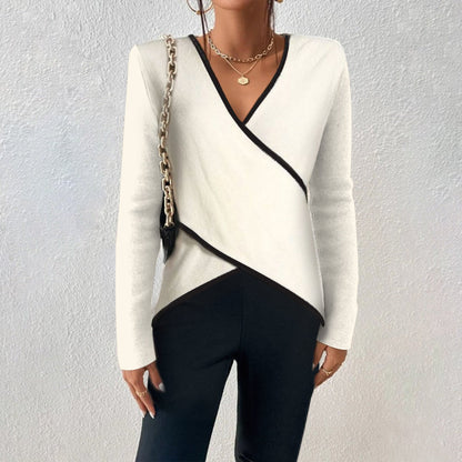 Dion™ Pulover Elegant cu Decolteu în V