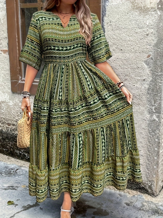 Marina - Rochie Etno Fluidă
