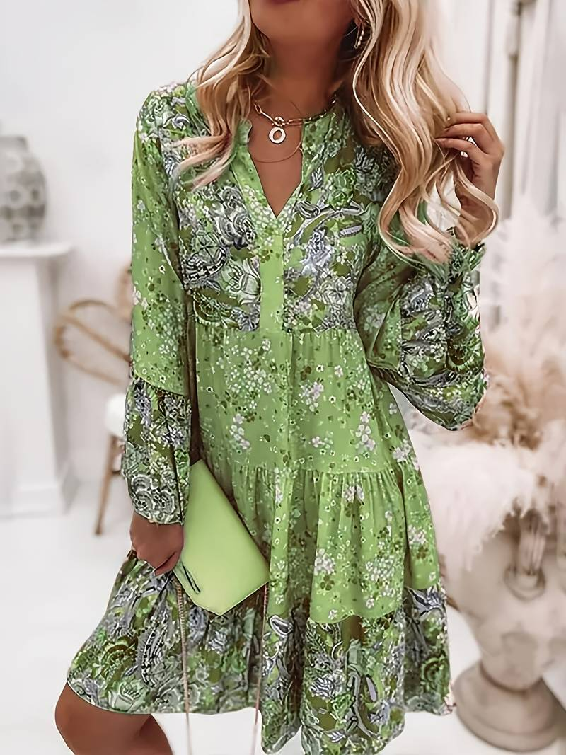 Danika | Rochie Boho Imprimată