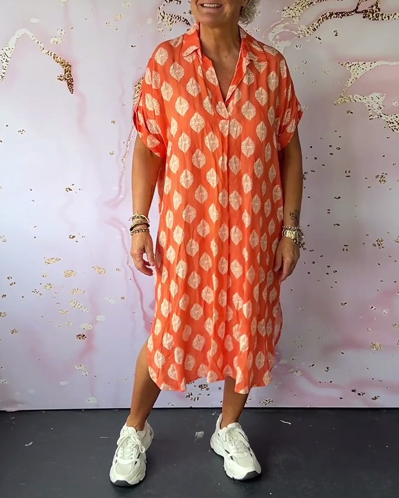 Paisley – Rochie Elegantă cu Decolteu în V