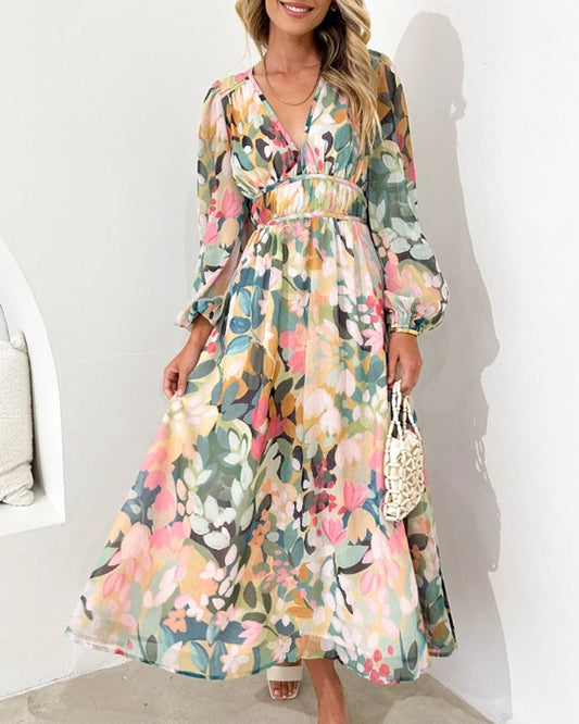 Lot | Rochie Florală Elegantă