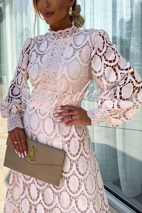 ROSHEL - ROCHIE ELEGANTĂ DIN DANTELĂ